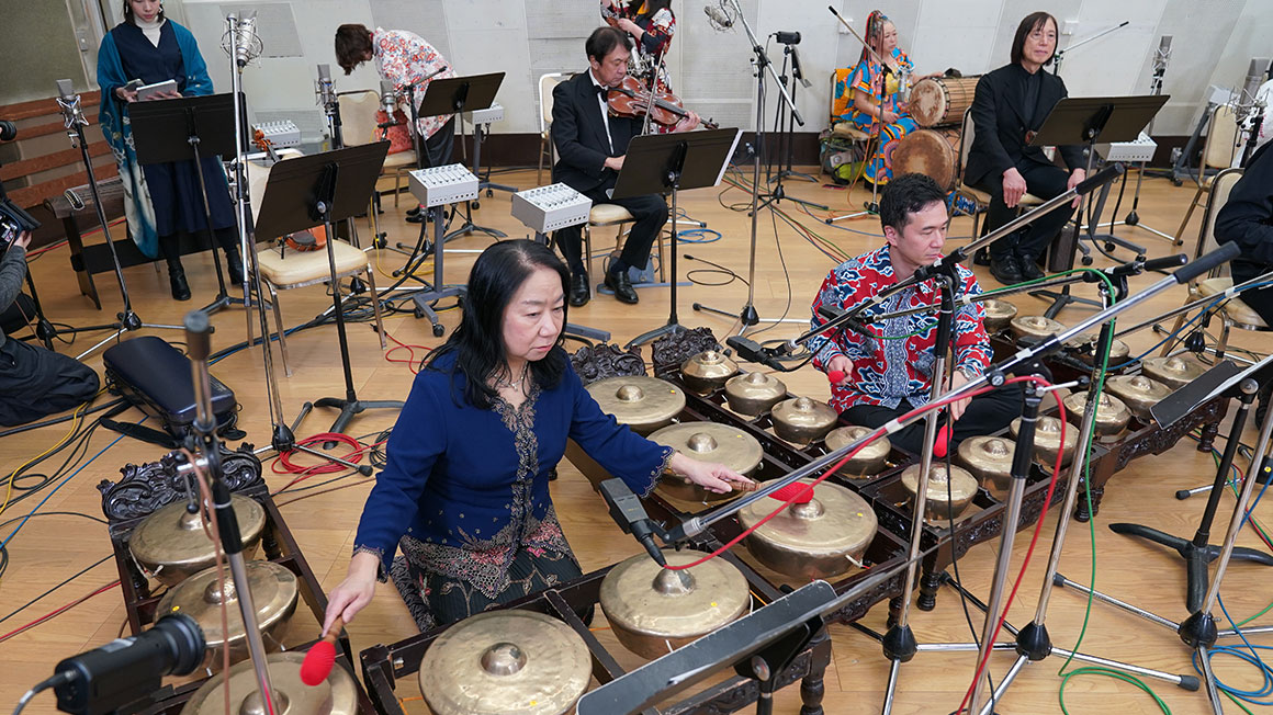 レコーディング当日の集合写真